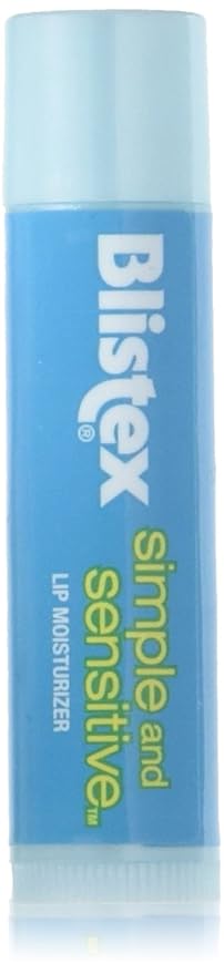 Blistex Simple and Sensitive Lip Moisturizer 0.15 oz (Pack of 2)-VivaGrace Women