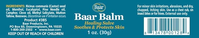 Baar Balm, 1 Oz-VivaGrace Women