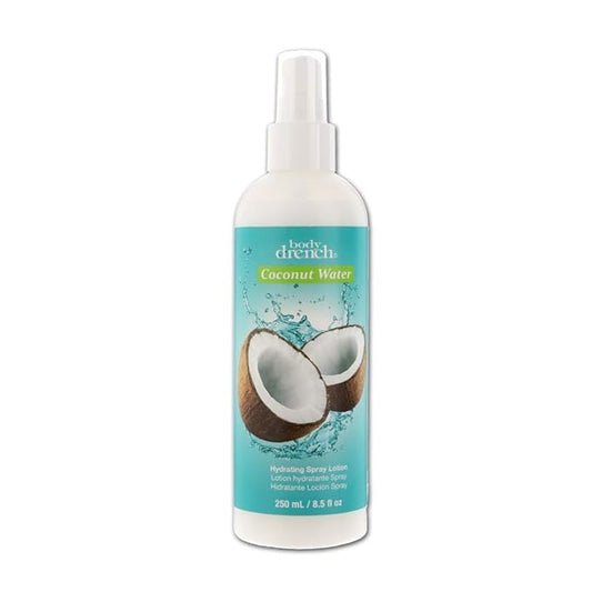 Body Drench Coconut Water Hydrating Spray Lotion for All Skin Types, 8.5 fl oz-VivaGrace Women