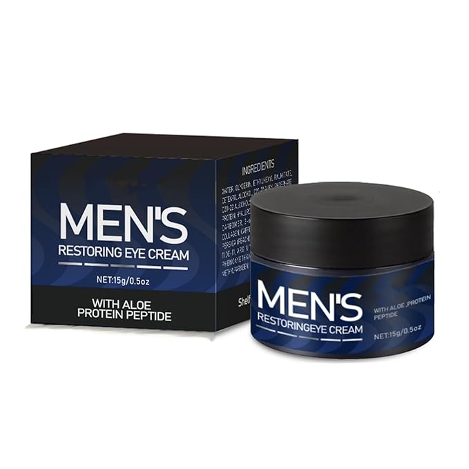 Men's Restoring Eye Cream Under Eye Cream for Dark Circles & Puffiness, Delay Aging Process of Eye Skin, Hydrating & Moisturizing, Reduces Puffiness, and Fine Lines-VivaGrace Women
