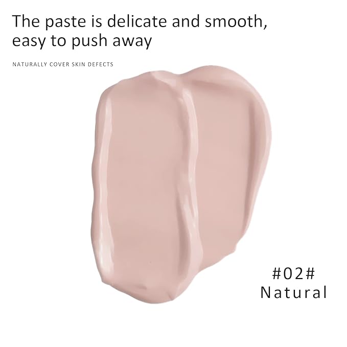 Ownest Mushroom Head Air Cushion BB Cream, Concealer Lasting Nude Makeup Moisturizing Pigment CC Liquid Foundation, Even Skin Tone Makeup Base Primer-Natural-VivaGrace Women