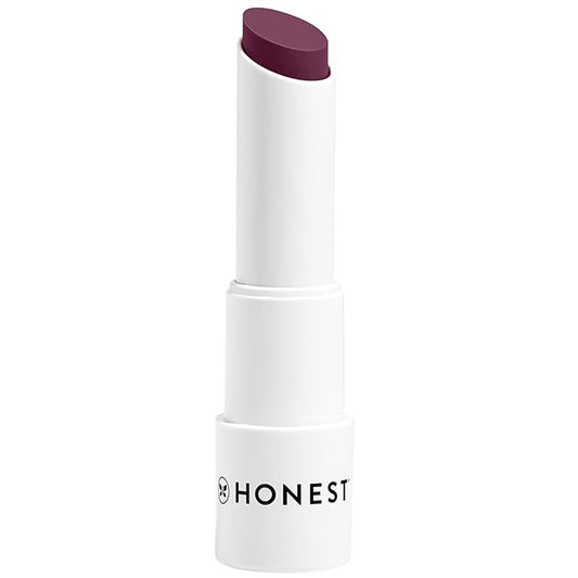 Honest Beauty Tinted Lip Balm | Antioxidant-rich Acai Extracts + Avocado Oil | EWG Certified, Vegan, Cruelty Free | Plum Drop-VivaGrace Women