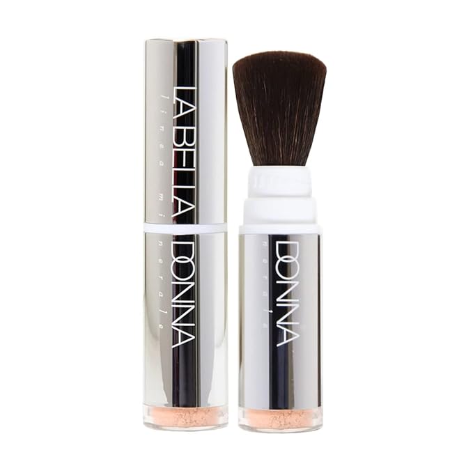 Minerals on the Go - (Dispensing Brush w/Loose Foundation) in Honey-VivaGrace Women