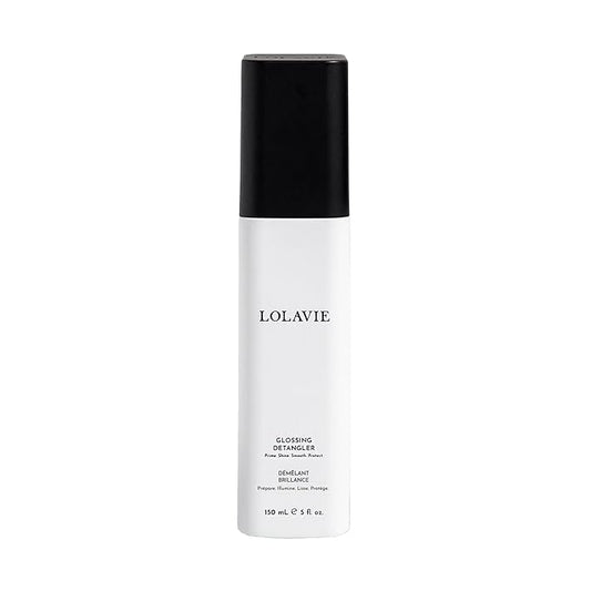 LolaVie Glossing Detangler - 5 oz - Delivers 15x Softer, Smoother Hair & 99% Reduction in Flyaways - 450-Degree Heat Protectant - Color Safe - All Hair Types-VivaGrace Women