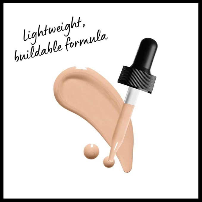NYX PROFESSIONAL MAKEUP Total Control Pro Drop Foundation, Skin-True Buildable Coverage - Vanilla-VivaGrace Women
