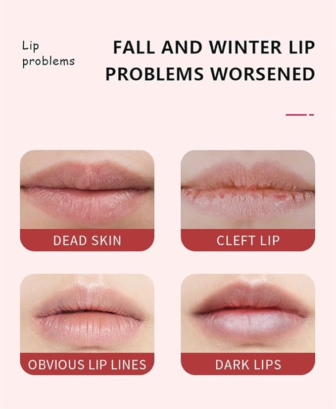 Lip Scrub, Lip Scrubs Exfoliator, Sugar Lip Polish, Lip Exfoliator Scrubber for Chapped and Dry Lips, Lip Moisturizer, Lip Care Products, (2 strawberries)-VivaGrace Women