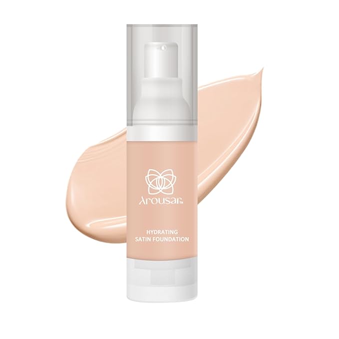 Liquid Foundation Makeup, Improves Uneven Skin Tone, Lightweight and Flawless Coverage for Hours 2# LIGHT-VivaGrace Women