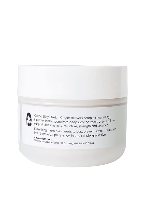 Silky Stretch Cream | Stretch Mark Cream for Pregnancy | Postpartum Essentials for Skincare | Helps Reduce Stretch Marks-VivaGrace Women