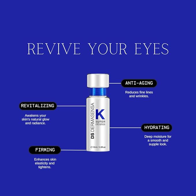 Vitamin K Super Eye Serum, 0.5 fl oz-VivaGrace Women