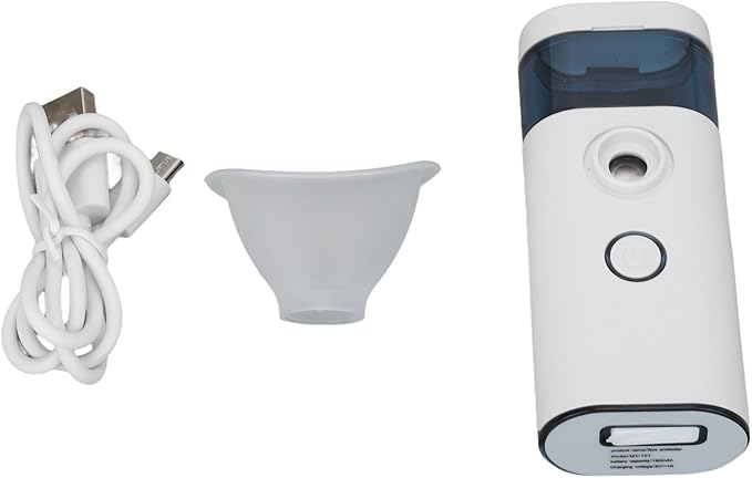 Eye Nebulizer, Portable Eye Facial Mister, USB Rechargeable Massage Moisturizing Atomization Eye Sprayer for Adults & Kids Travel, Home, Daily use-VivaGrace Women