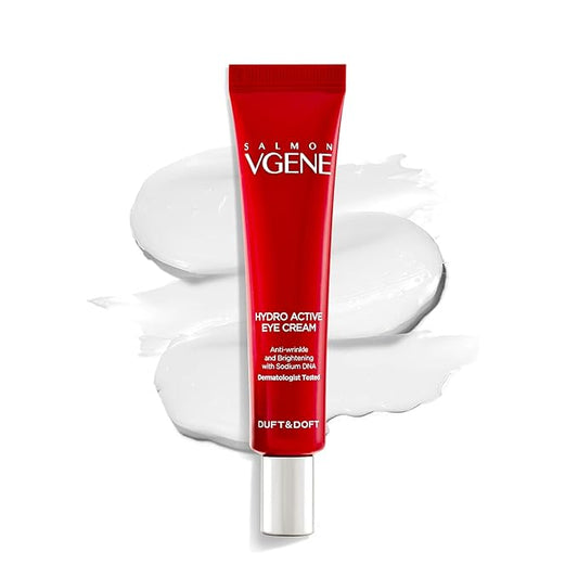 DUFT & DOFT Vgene Hydro Firming Lifting Booster Eye Cream - Anti Wrinkle, Dark Circles, Depuffing with Collagen and Niacinamide 0.9 Fl Oz-VivaGrace Women