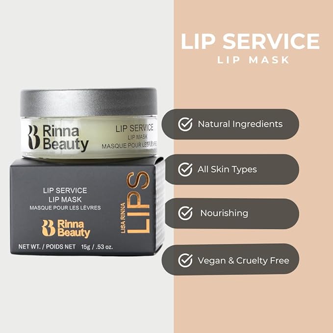 Rinna Beauty Lip Service Lip Mask, 0.53 oz-VivaGrace Women
