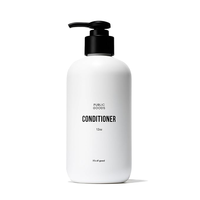 Public Goods Conditioner for Women & Men | Natural Conditioner to Protect & Moisturize Dry Hair | Made with Organic Essential Oils | Sulfate & Paraben Free | Vegan Friendly | 12 Fl Oz Bottle-VivaGrace Women