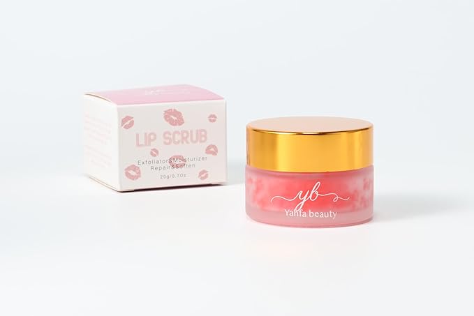 ∣ STRAWBERRY LIP SCRUB ∣ EXFOLIATOR & MOISTURIZER ∣ REPAIR & SOFTEN-VivaGrace Women