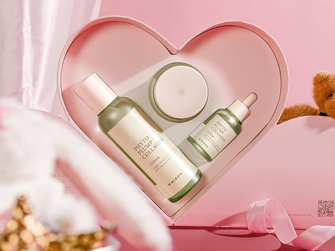 MIZON Special Edition Gift Set - Phyto Collagen Line Toner (5.07oz) + Serum (1.01oz)+ Day Cream (1.69oz) Vegan Collagen, Skincare Set, Vegan Kit-VivaGrace Women