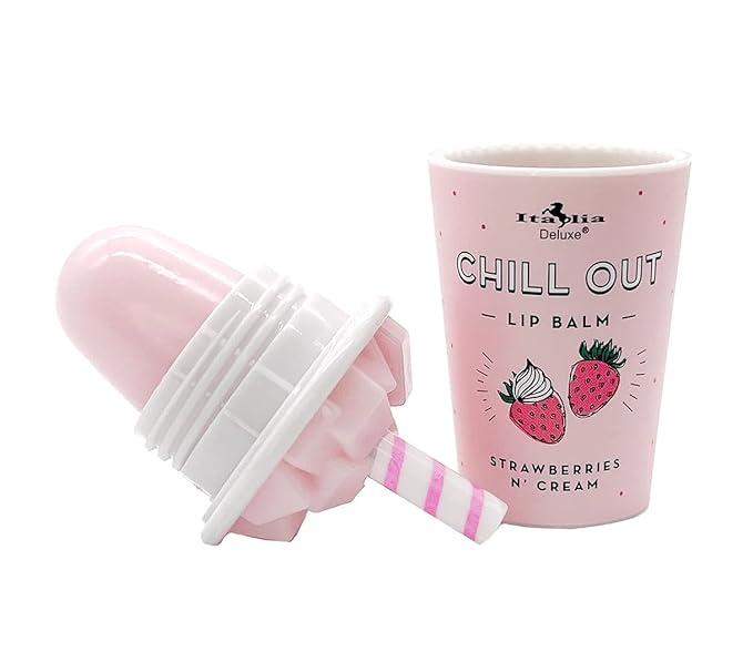 Chill Out Lip Balm 6 Piece Set - Caramel Macchiato, Pina Colada, Cotton Candy, Strawberries n' Cream, Very Berry, Matcha Milk Tea-VivaGrace Women