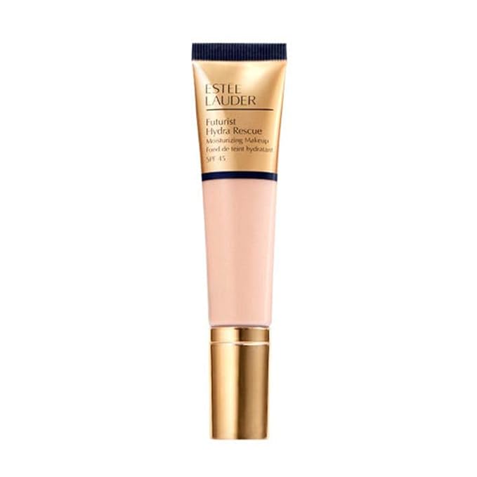 Estée Lauder Futurist Hydra Rescue Moisturizing Foundation SPF 45, 12 Hour Glow, 1.2 oz., 3C2 Pebble-VivaGrace Women