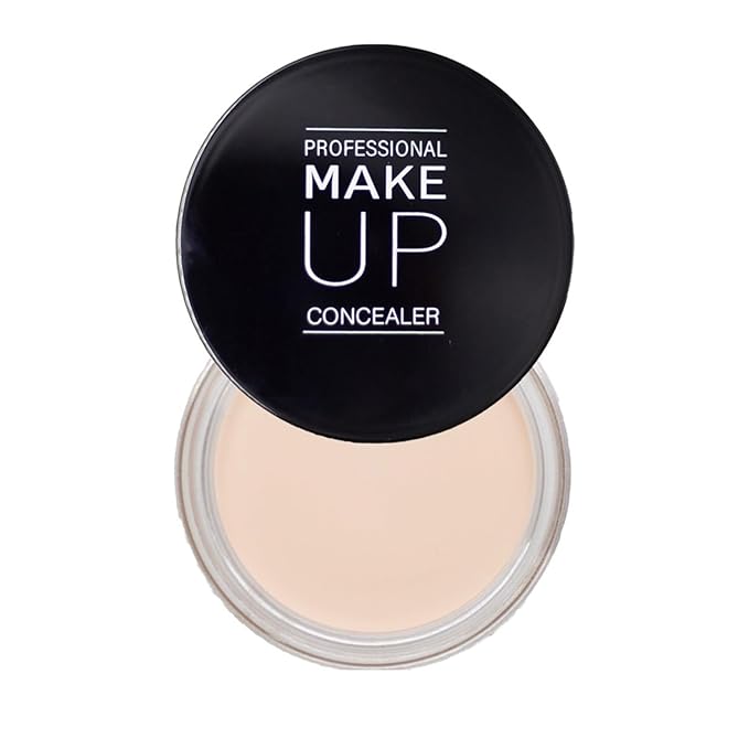 7 Color Solid Concealer Full Coverage Correcting Cream Concealer Waterproof Long-lasting Under Eye Concealer for Dark Circles Color Corrector Pro Concealer (Color 01)-VivaGrace Women