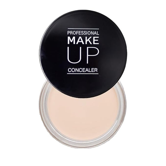 7 Color Solid Concealer Full Coverage Correcting Cream Concealer Waterproof Long-lasting Under Eye Concealer for Dark Circles Color Corrector Pro Concealer (Color 01)-VivaGrace Women