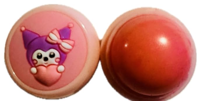 Moisturizing Lip Balm, Lip Gloss and Balm Set for All Skin Types, Assorted Shades, Round Ball Natural Moisturizing Lip Balm Nutritious Fruit Flavour Colourless Lip Balm Hydration Lips Care (pink)-VivaGrace Women