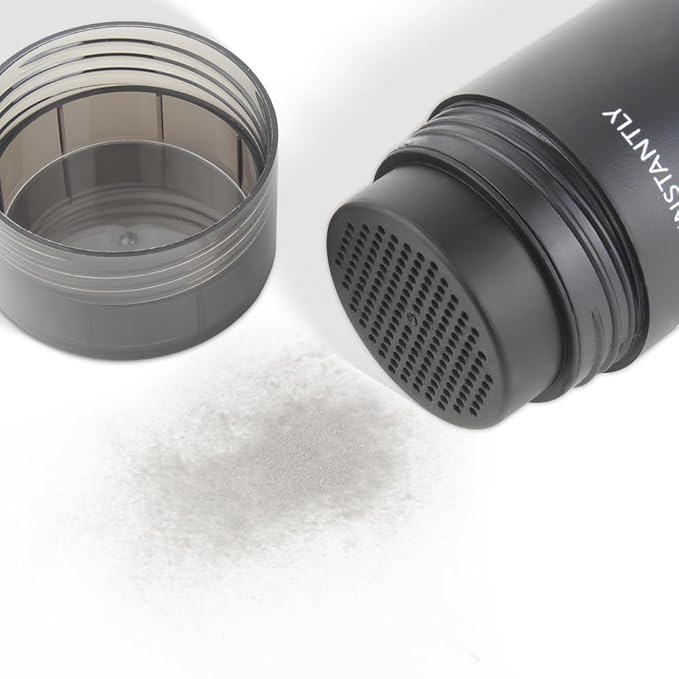 Hair Fibers for Thinning Hair for Women All-Natural Hair Building Fibers 0.98 Oz Hair Volume Powder Bald Spot Cover Up for Men & Women (Gray)-VivaGrace Women