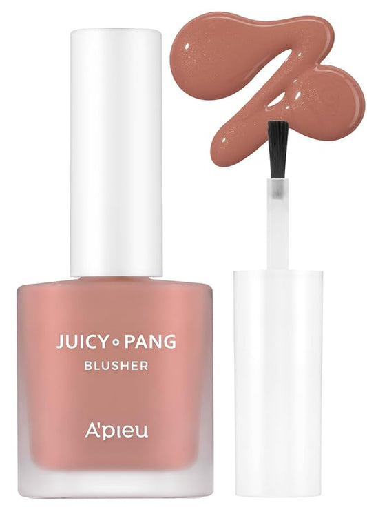 A'PIEU JUICY-PANG WATER BLUSHER (BE01 - Fig Pearl) Korean Liquid Blush For Cheeks K Beauty Makeup-VivaGrace Women