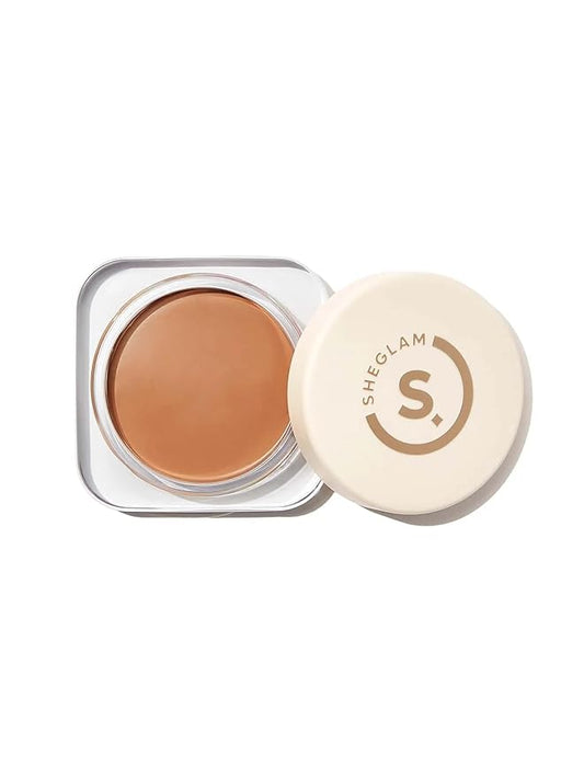 SHEGLAM Hydrating Cream Full Coverage Foundation Balm Long Lasting Concealer Face Foundation for Dry Skin - Chestnut-VivaGrace Women