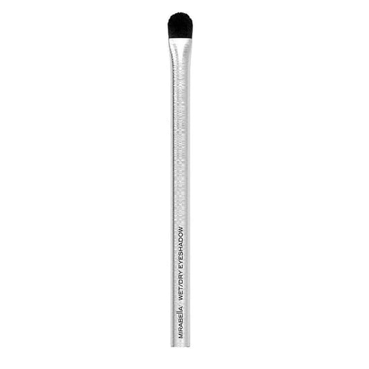 Mirabella Wet & Dry Eyeshadow Brush, Premium Professional Makeup Brush Collection, Cruelty-Free Synthetic Bristle Brush, Hand-Sculpted Brushed Aluminum Handle, Luxury Blending Brush for Makeup-VivaGrace Women