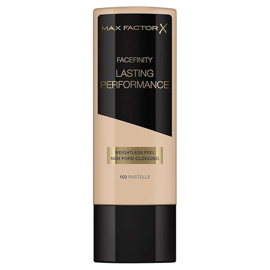 Lasting Performance Long Lasting Foundation - 102 Pastelle by Max Factor for Women - 35 ml Foundation-VivaGrace Women
