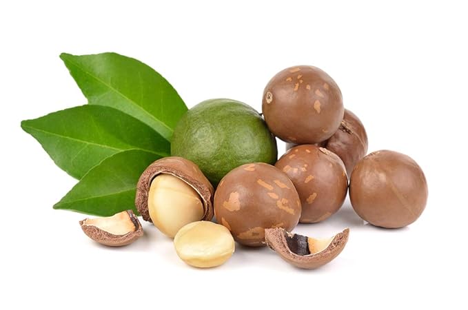 US Organic Macadamia Nut Oil Unrefined Virgin, USDA Certified Organic, Pure & Natural, Cold Pressed, Sourced in Kenya, in Amber Glass Bottle w/Glass Eye dropper for Easy Application (2 oz (Small))-VivaGrace Women