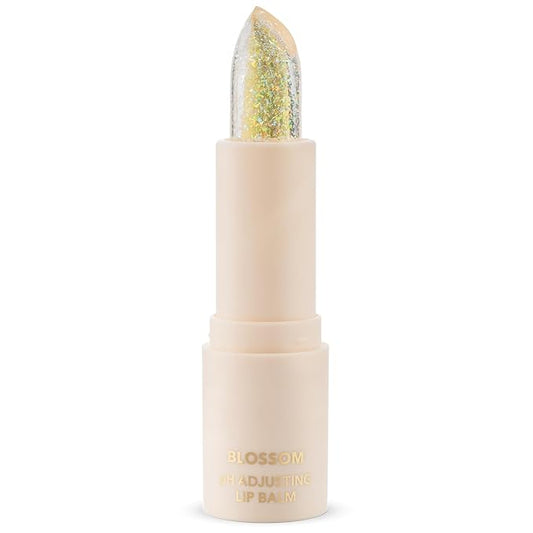 Blossom pH Adjusting Shimmering Lip Balm Moisturizing Glitter Sparkle Lip Balm, 0.12oz./3.5g, Diamond-VivaGrace Women