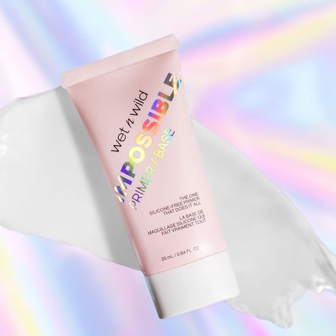 wet n wild Prime Focus Impossible Primer, Clear, Hydrating Matte Finish, 0.84 Fl Oz-VivaGrace Women