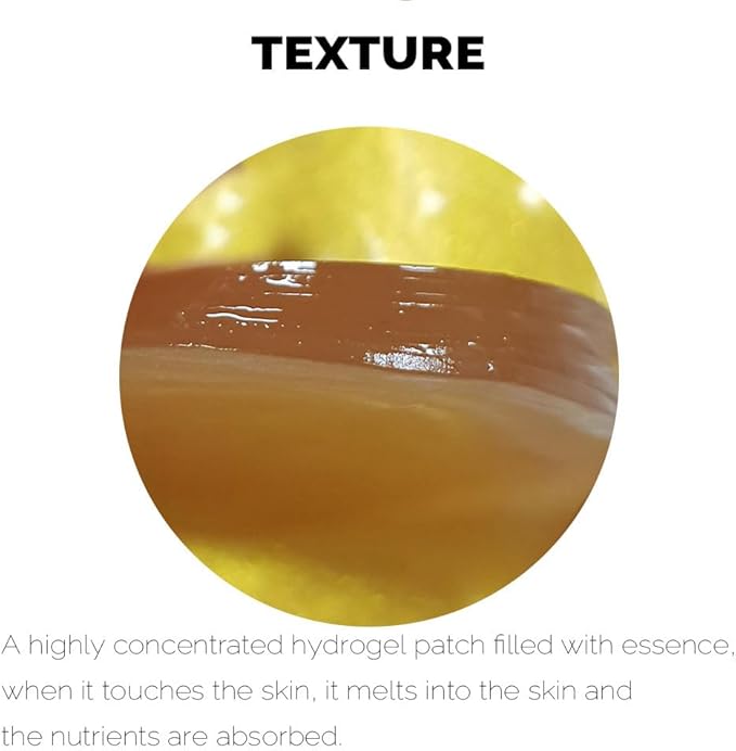 PS.PRETTYSKIN Gold Collagen Hydrogel Eye Patch 60-Sheets-VivaGrace Women