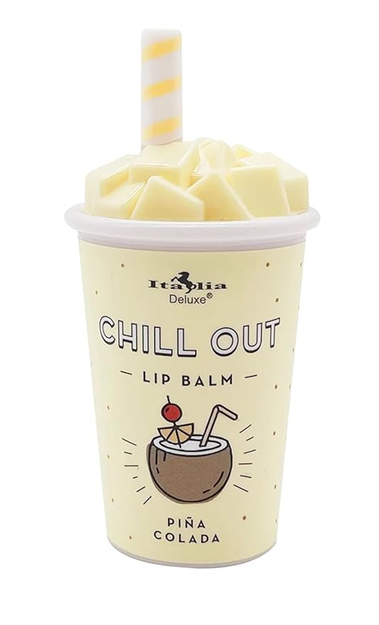 Chill Out Lip Balm 6 Piece Set - Caramel Macchiato, Pina Colada, Cotton Candy, Strawberries n' Cream, Very Berry, Matcha Milk Tea-VivaGrace Women