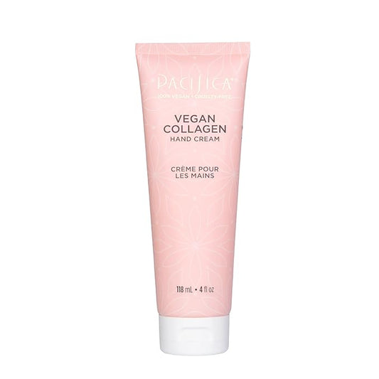 Pacifica Beauty, Vegan Collagen Hand Cream for Dry Cracked Hands, Hand Lotion, Body Moisturizer, Shea Butter, Cocoa Butter, Light Weight, Non-Greasy, Hydrating, Moisturizing, Vegan-VivaGrace Women