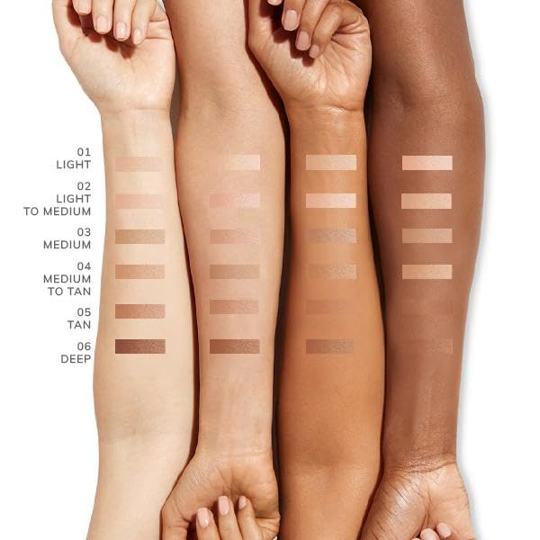 FARMASi Make Up BB Cream Beauty Balm, Full-Coverage Foundation, Concealer, Moisturizer BB Cream for All Skin Types, 1 fl. oz. / 30 ml (Light)-VivaGrace Women