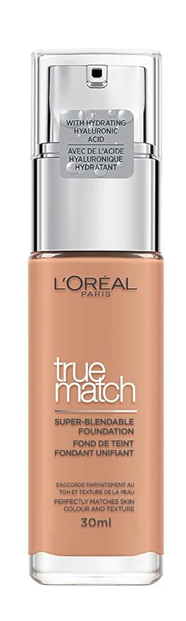 L'Oreal Paris New True Match Foundation 30ml - 5D/5W Golden Sand-VivaGrace Women