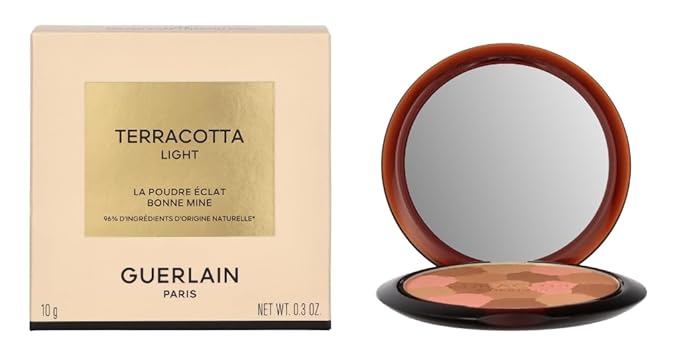 Terracotta Light Natural Healthy Glow Powder - 02 Medium Cool by Guerlain for Women - 0.3 oz Powder-VivaGrace Women