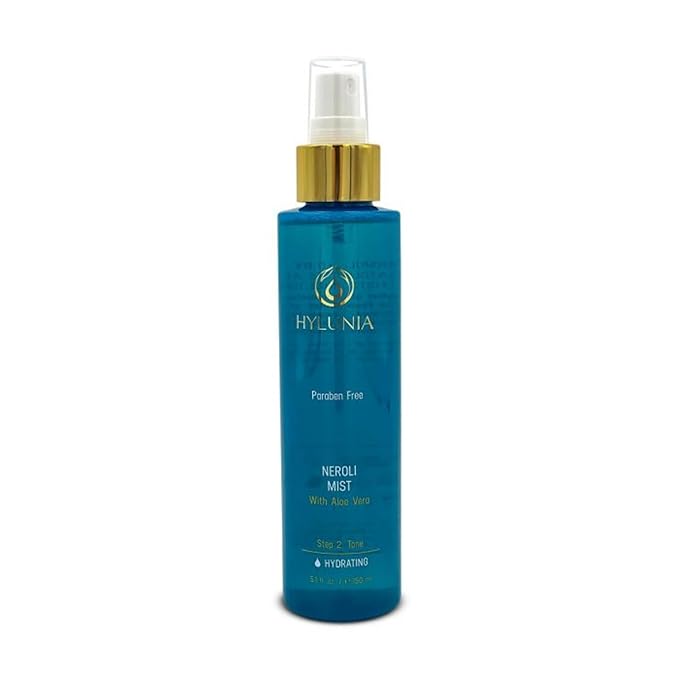 Hylunia Neroli Mist - instant moisturizing spray - Colloidal Silver and Aloe Vera - for younger fresher looking skin - all natural toner-VivaGrace Women