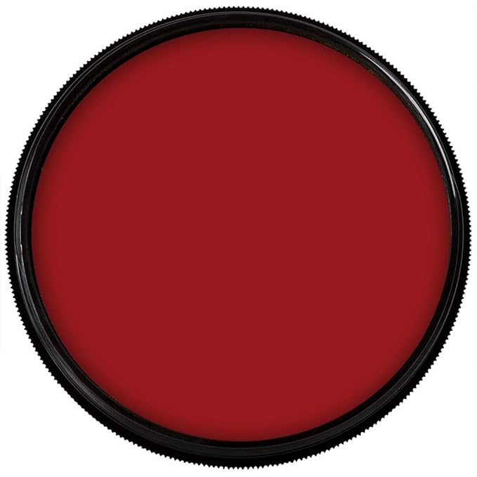 Mehron Makeup Foundation Greasepaint | Stage, Face Paint, Body Paint, Halloween Makeup 1.25 oz (38 g) (RED)-VivaGrace Women