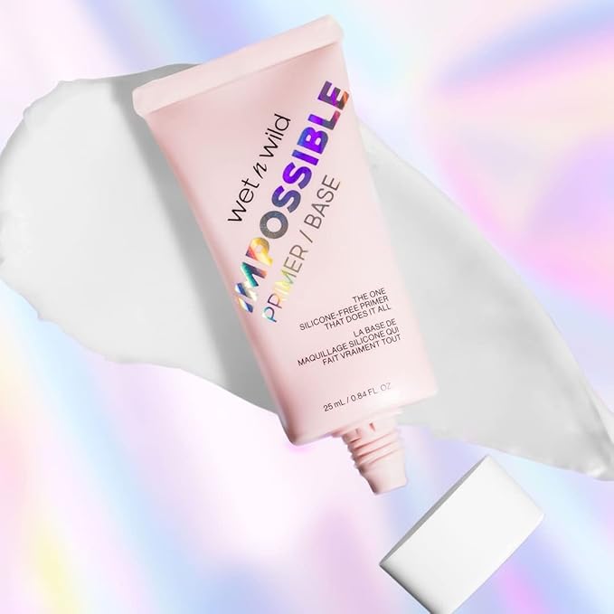 wet n wild Prime Focus Impossible Primer, Clear, Hydrating Matte Finish, 0.84 Fl Oz-VivaGrace Women