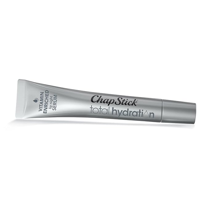 ChapStick Total Hydration Vitamin Enriched Lip Night Serum, Night Lip Serum for Overnight Lip Care - 0.21 Oz-VivaGrace Women