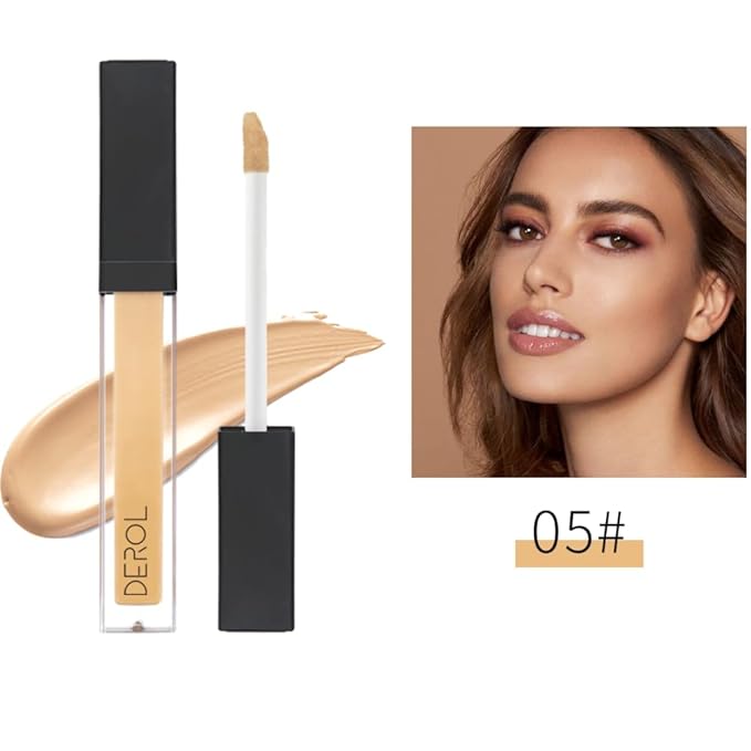 Liquid Concealer Makeup - Natural Coverage & Highly Pigmented Lightweight Concealers 6.5ml (05)-VivaGrace Women