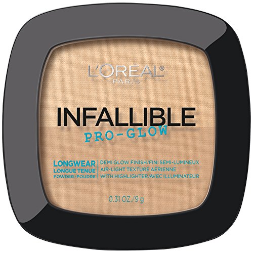 L'Oréal Paris Infallible Pro Glow Pressed Powder, Creamy Natural, 0.31 oz.-VivaGrace Women
