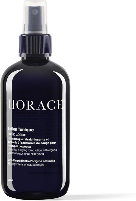 HORACE Tonic Lotion for Men - Toner Spray with Prebiotics - Gentle Skincare for All Skin Types - Fresh, Aromatic Scent, 6.7 fl.oz-VivaGrace Women