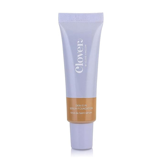 Clover Skin Is In Serum Foundation | Hydrating Face Serum, Lightweight Foundation, Cruelty-Free & Vegan | With Squalane And Sunflower Seed Wax | 30 ml - Shade 07 (Medium)-VivaGrace Women
