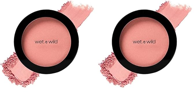wet n wild Color Icon Blush, Effortless Glow & Seamless Blend infused with Luxuriously Smooth Jojoba Oil, Sheer Finish with a Matte Natural Glow, Cruelty-Free & Vegan - Nudist Society(Packaged)-VivaGrace Women