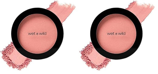 wet n wild Color Icon Blush, Effortless Glow & Seamless Blend infused with Luxuriously Smooth Jojoba Oil, Sheer Finish with a Matte Natural Glow, Cruelty-Free & Vegan - Nudist Society(Packaged)-VivaGrace Women
