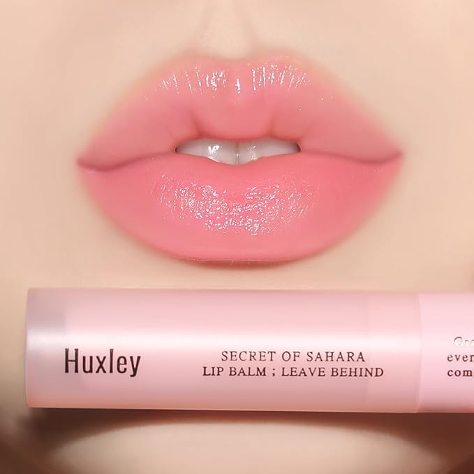 Huxley LIP BALM ; LEAVE BEHIND (4. FEZ PINK)-VivaGrace Women