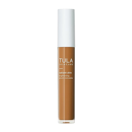 TULA Skin Care Radiant Skin Brightening Serum Concealer - Conceals Dark Circles & Discoloration, Longwearing & Crease-Resistant, Brightens the Appearance of Skin Over Time, Shade 155, 0.18 fl oz.-VivaGrace Women